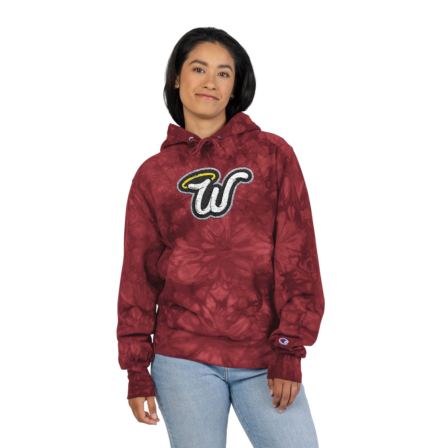 Grateful Haloed “W” Tie-Dye Hoodie