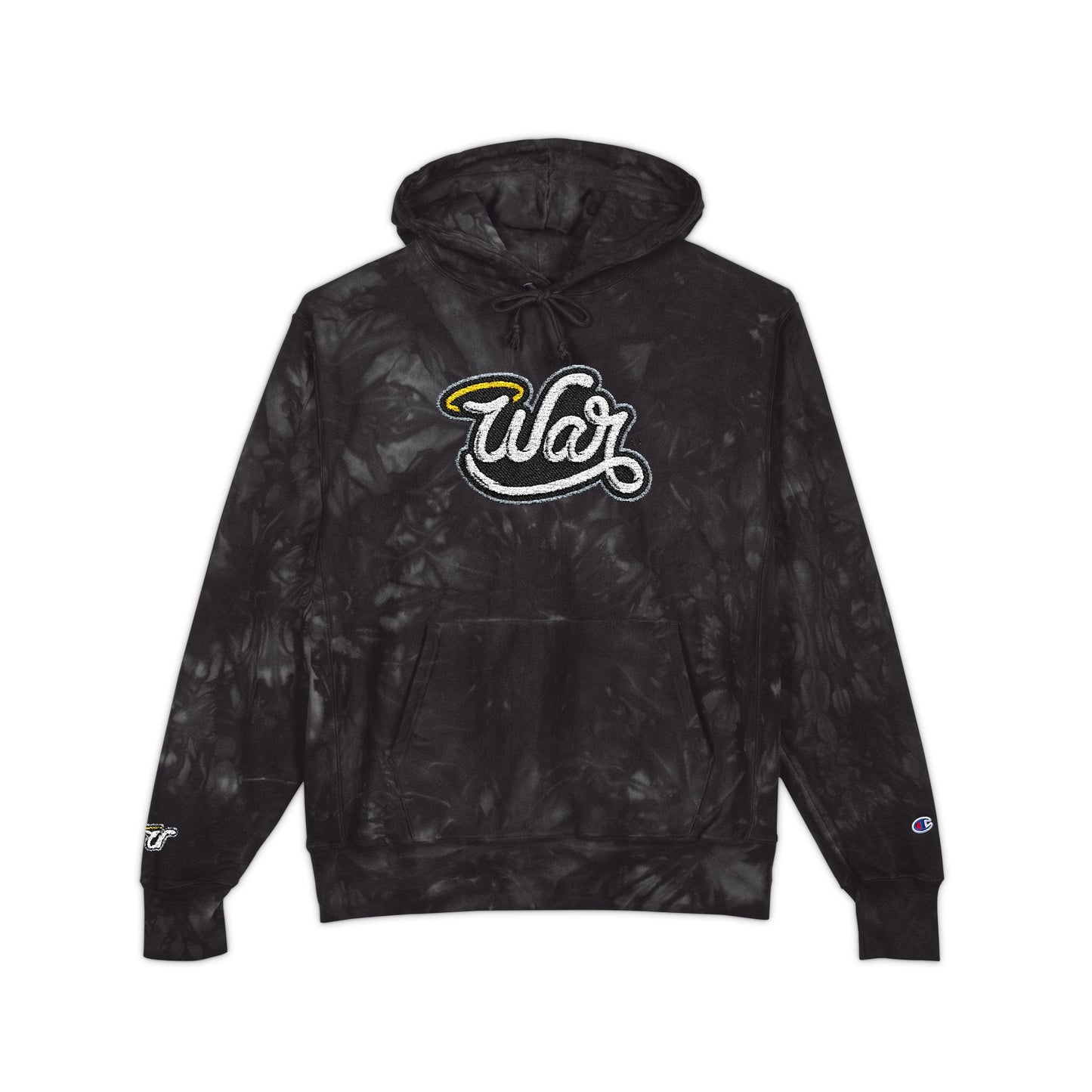 Grateful Haloed “WAR” Tie-Dye Hoodie