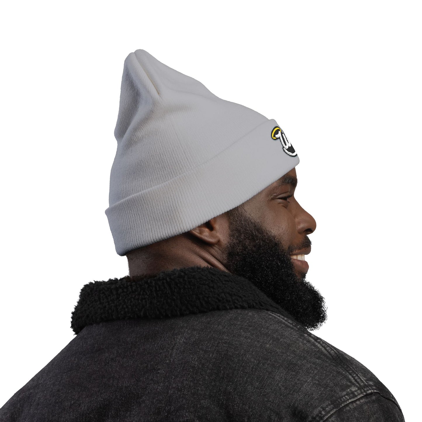(Core) Haloed “WAR” Knit Beanie
