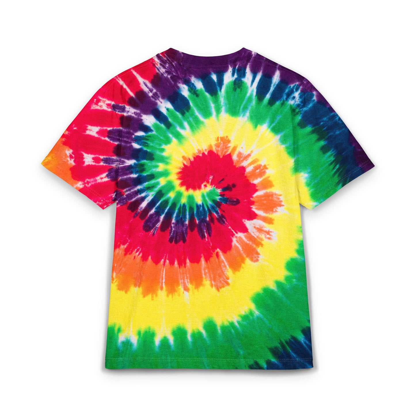 Vibrant Tie-Dye Oversized T-Shirt, Casual Summer Wear, Festival Outfit, Unique Gift for Friends, Colorful Embroidered Tee