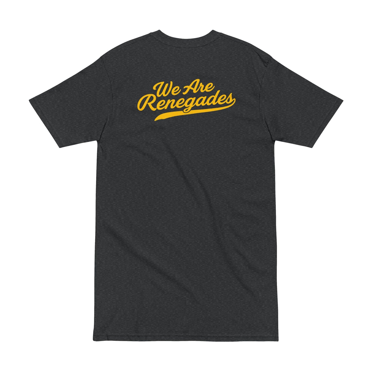 Men's Heavyweight Tee - Play Like a Renegade Today, Casual Wear, Motivational Shirt, Sports Apparel, Gift for Athletes