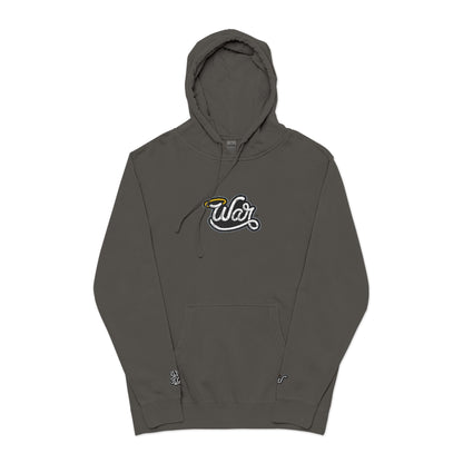 Haloed “WAR” Pigment Hoodie