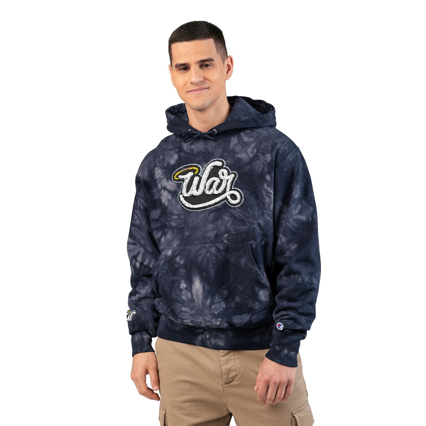Copy of Unisex Tie-Dye Hoodie (Embroidered Design), Trendy Streetwear, Gift for Him/Her, Festival Wear, Cozy Casual Style