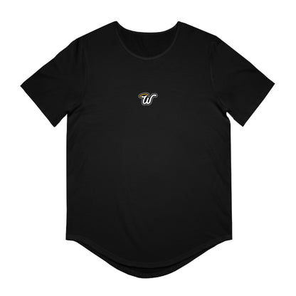 (Core) Haloed “W” Curved Hem Tee