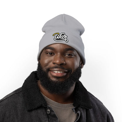 (Core) Haloed “WAR” Knit Beanie
