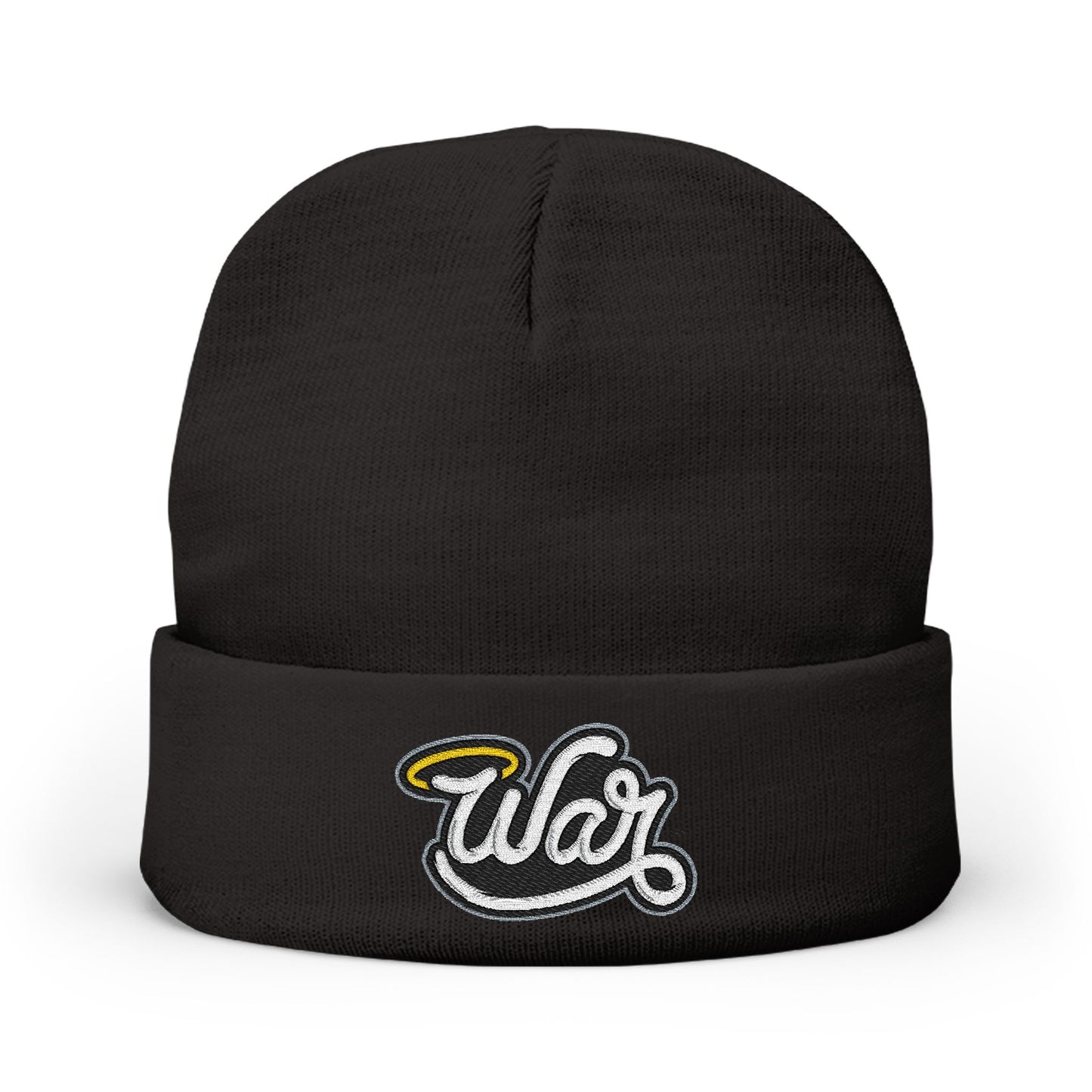 (Core) Haloed “WAR” Knit Beanie