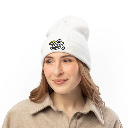 (Core) Haloed “WAR” Knit Beanie