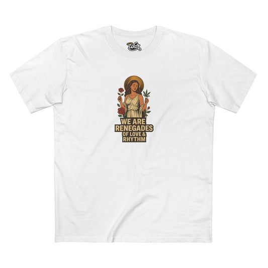Renegades of Love Tee | Adult Staple Tee, Vintage Graphic Shirt, Unique Gift, Festival Wear, Relaxed Fit