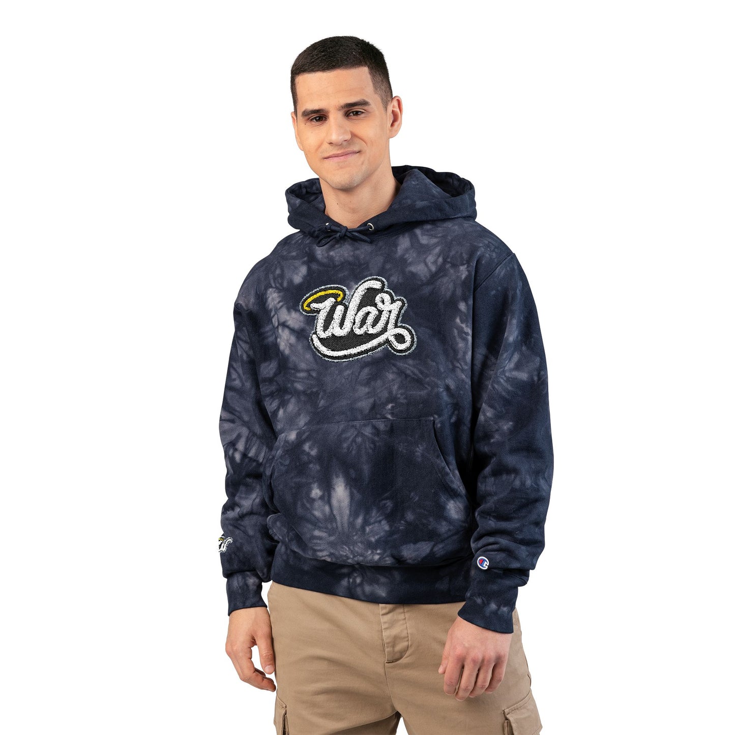 Grateful Haloed “WAR” Tie-Dye Hoodie