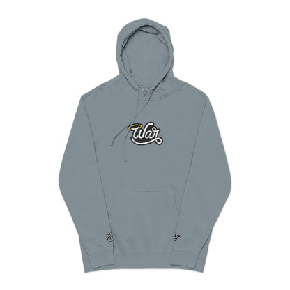 Haloed “WAR” Pigment Hoodie