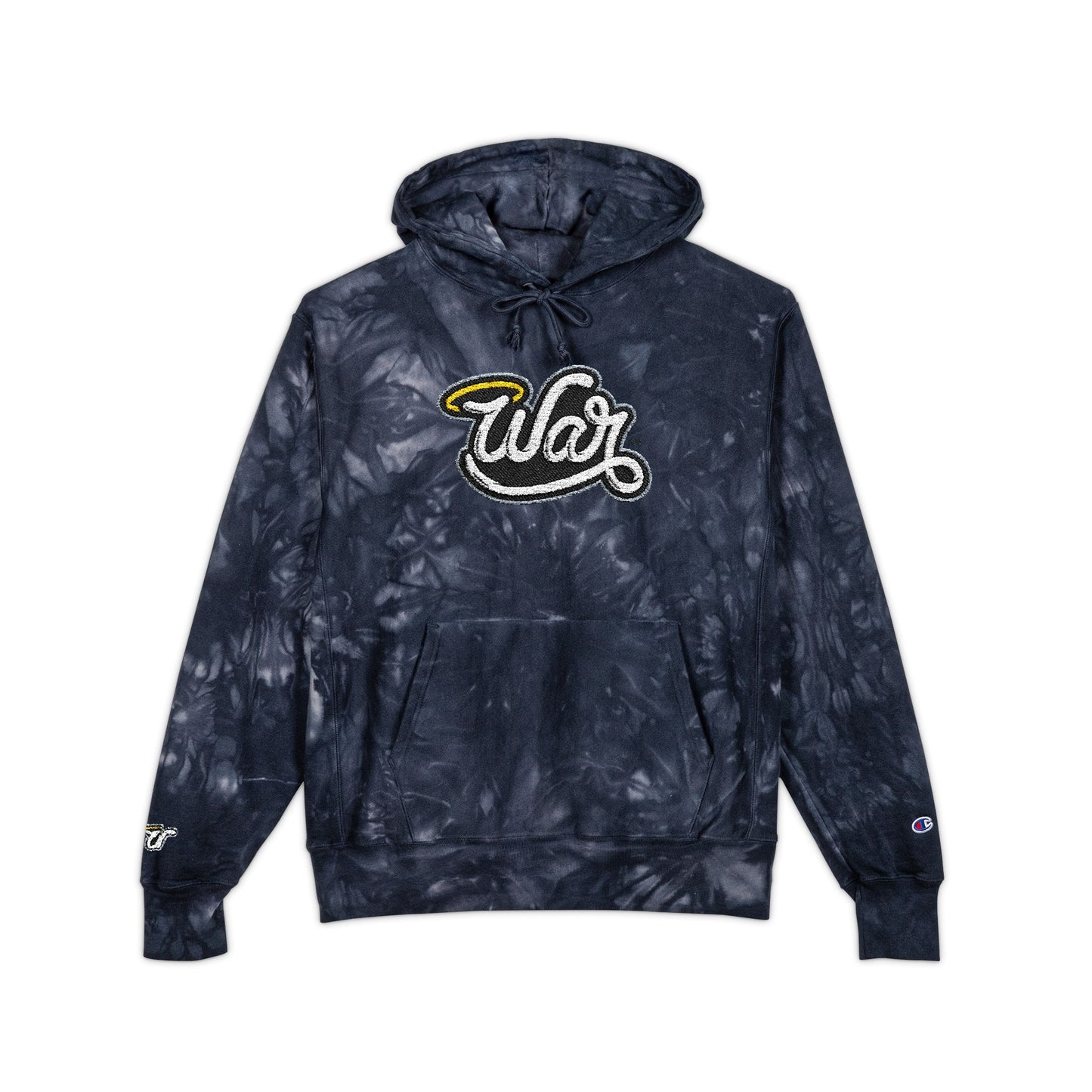 Grateful Haloed “WAR” Tie-Dye Hoodie
