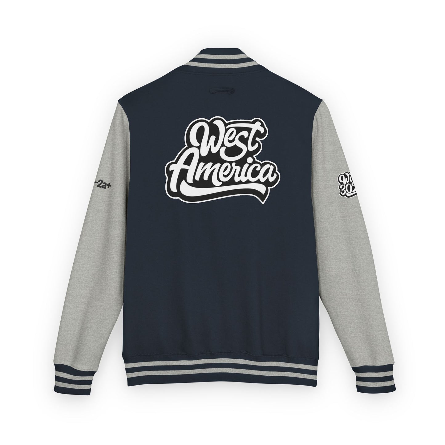 Copy of Stylish Unisex Heavyweight Letterman Jacket, Vintage College Style, Perfect Gift for Sports Lovers, Trendy Outerwear, West America Design