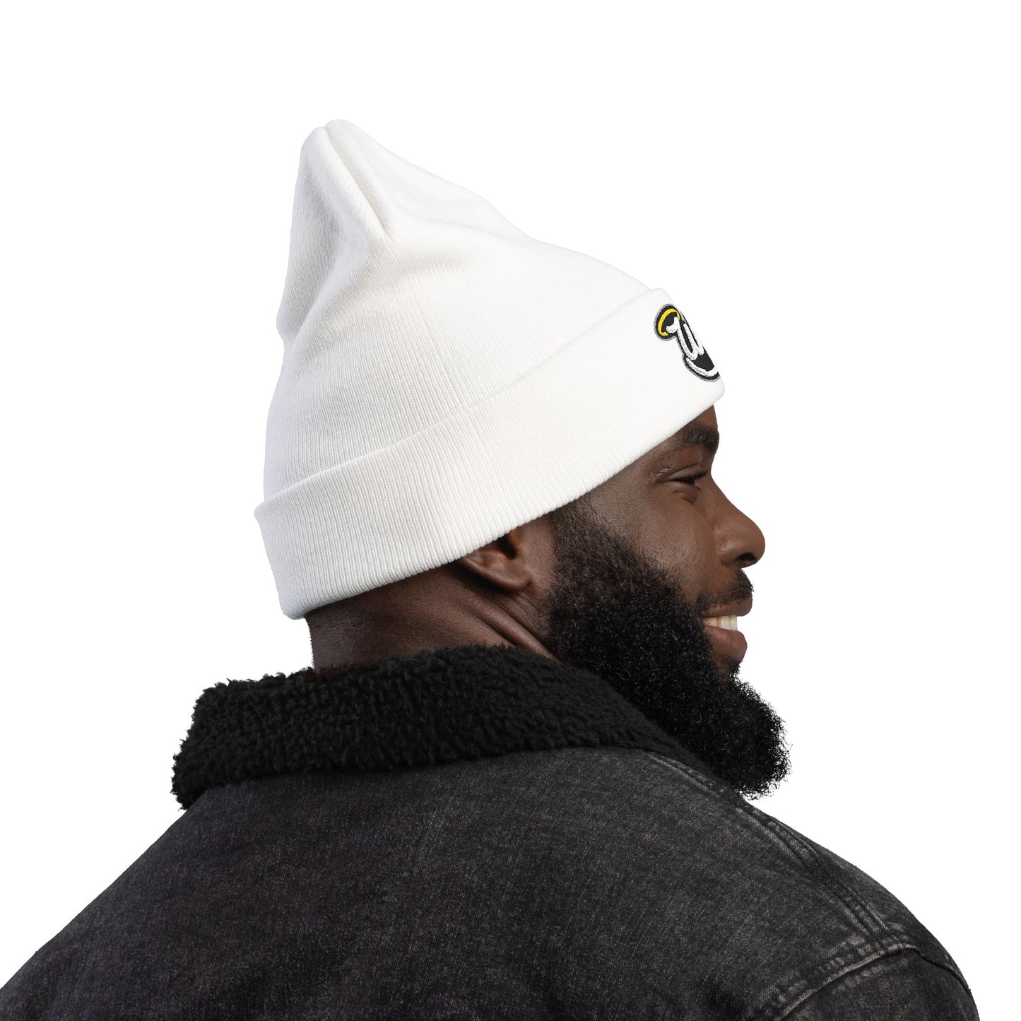 (Core) Haloed “WAR” Knit Beanie