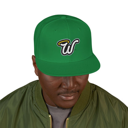 (Core) Haloed “W” - Snapback Hat