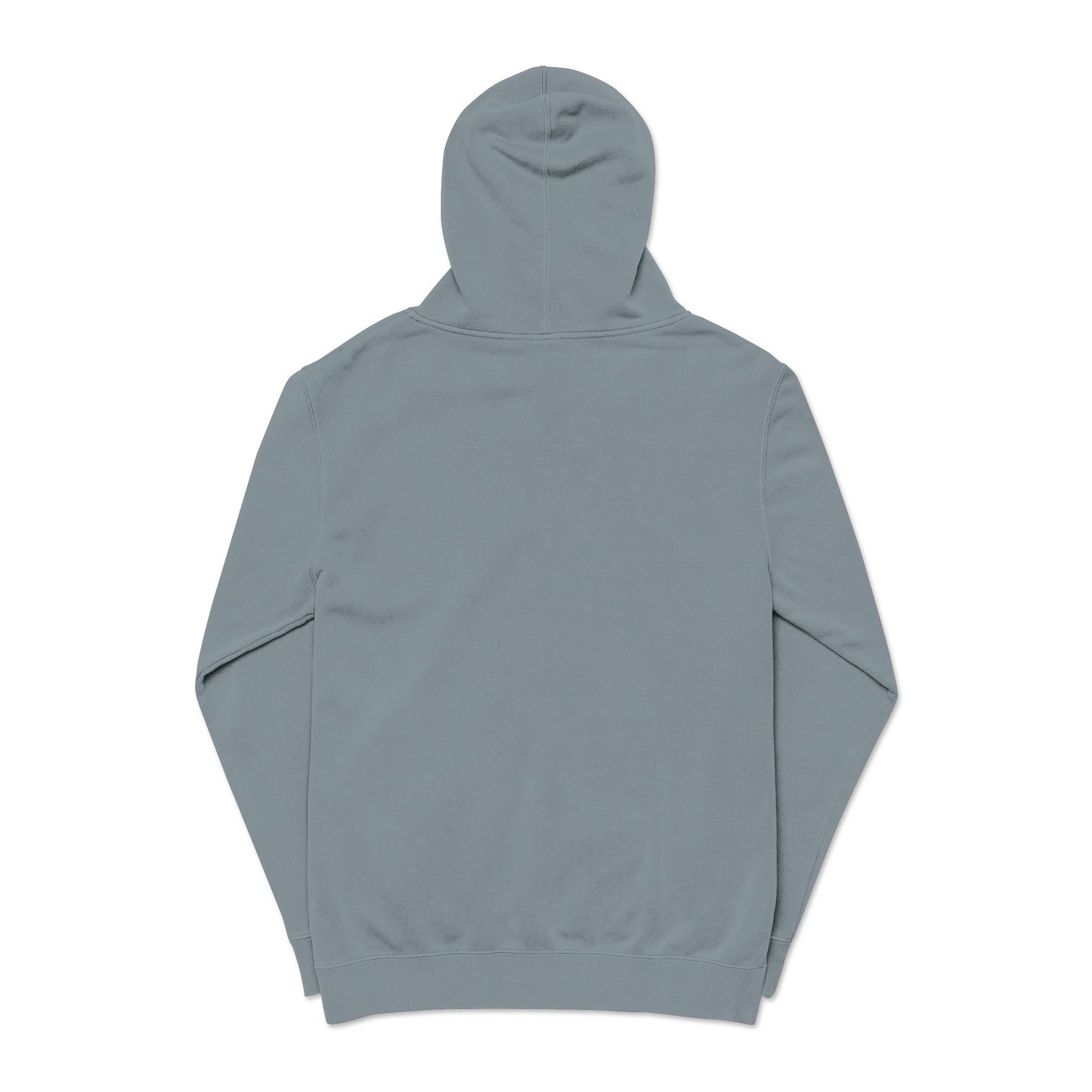 Cozy Unisex Pigment-Dyed Hoodie with Embroidery | Casual Streetwear, Gift for Him/Her, Fall/Winter Apparel, Comfortable Layering