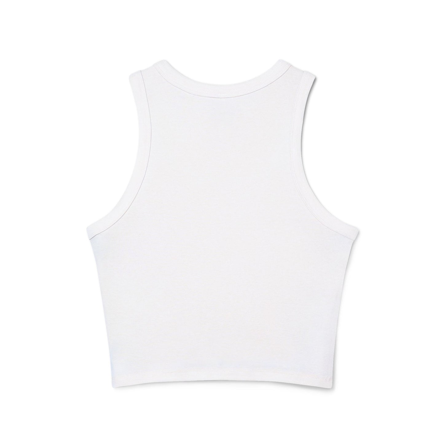 War Women's Micro Rib Racer Tank Top, Summer Crop Top, Casual Sportswear, Fitness Apparel, Gift for Active Women
