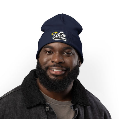 (Core) Haloed “WAR” Knit Beanie