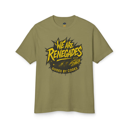 Renegades Guided by Codes Tee | Stylish Unisex Cotton T-Shirt for Casual Wear, Gift for Friends, Trendy Graphic Tee, Everyday Comfort