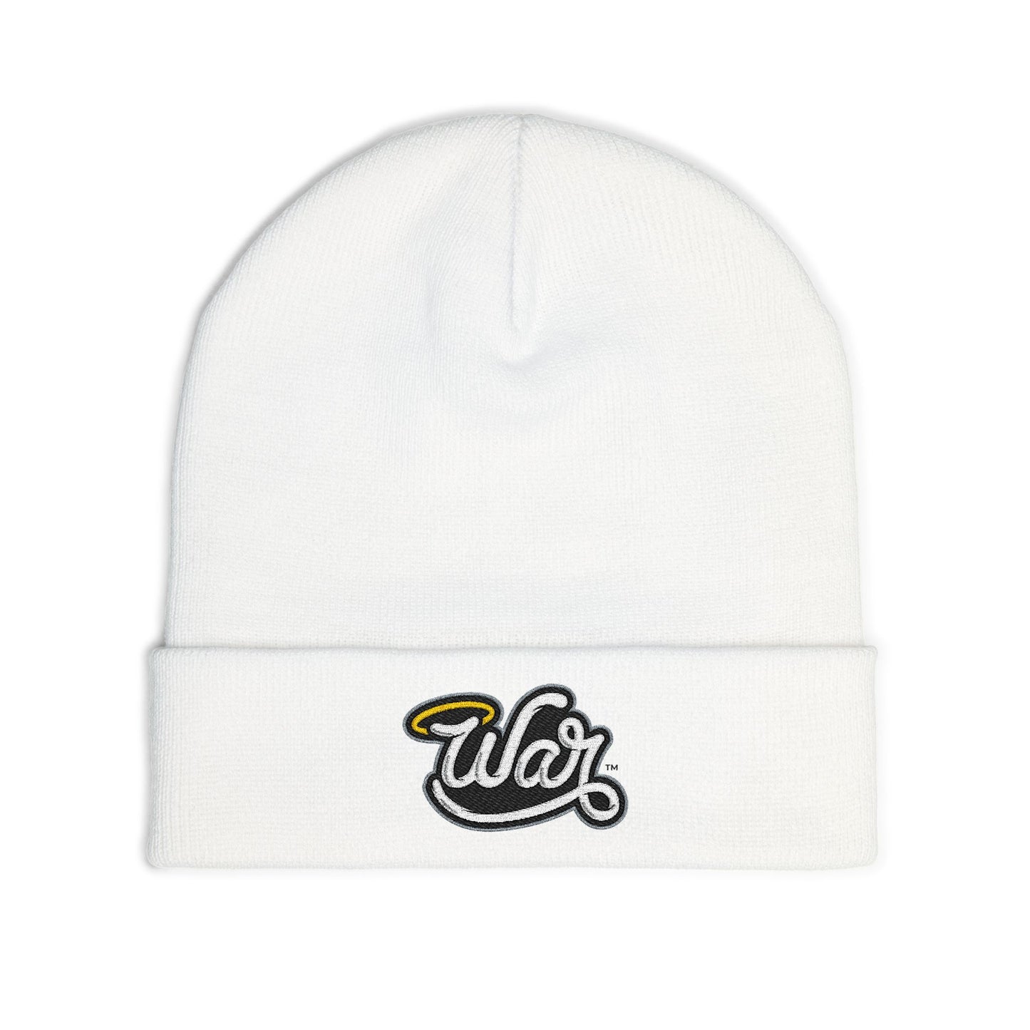(Core) Haloed “WAR” Knit Beanie