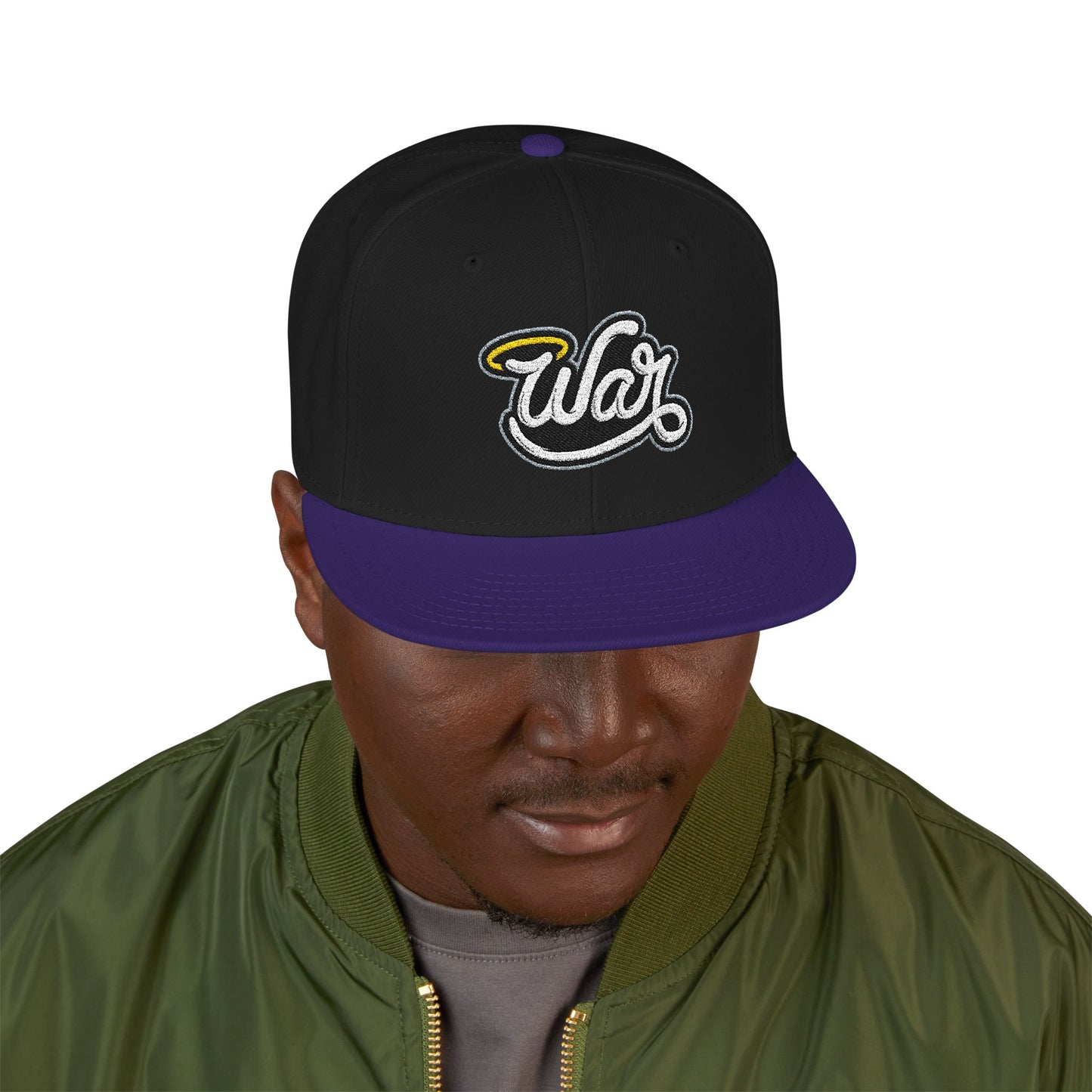 (Core) Haloed “WAR” - Snapback Hat