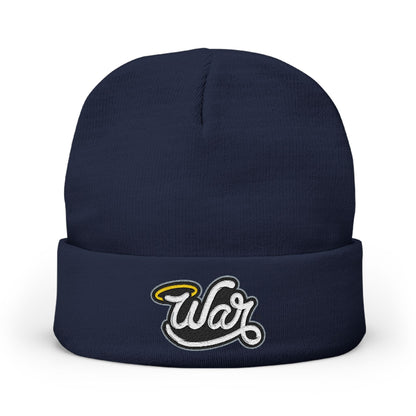 (Core) Haloed “WAR” Knit Beanie