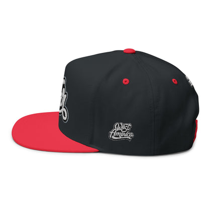 (Ltd.) Haloed “WAR” Flat Bill Cap 360