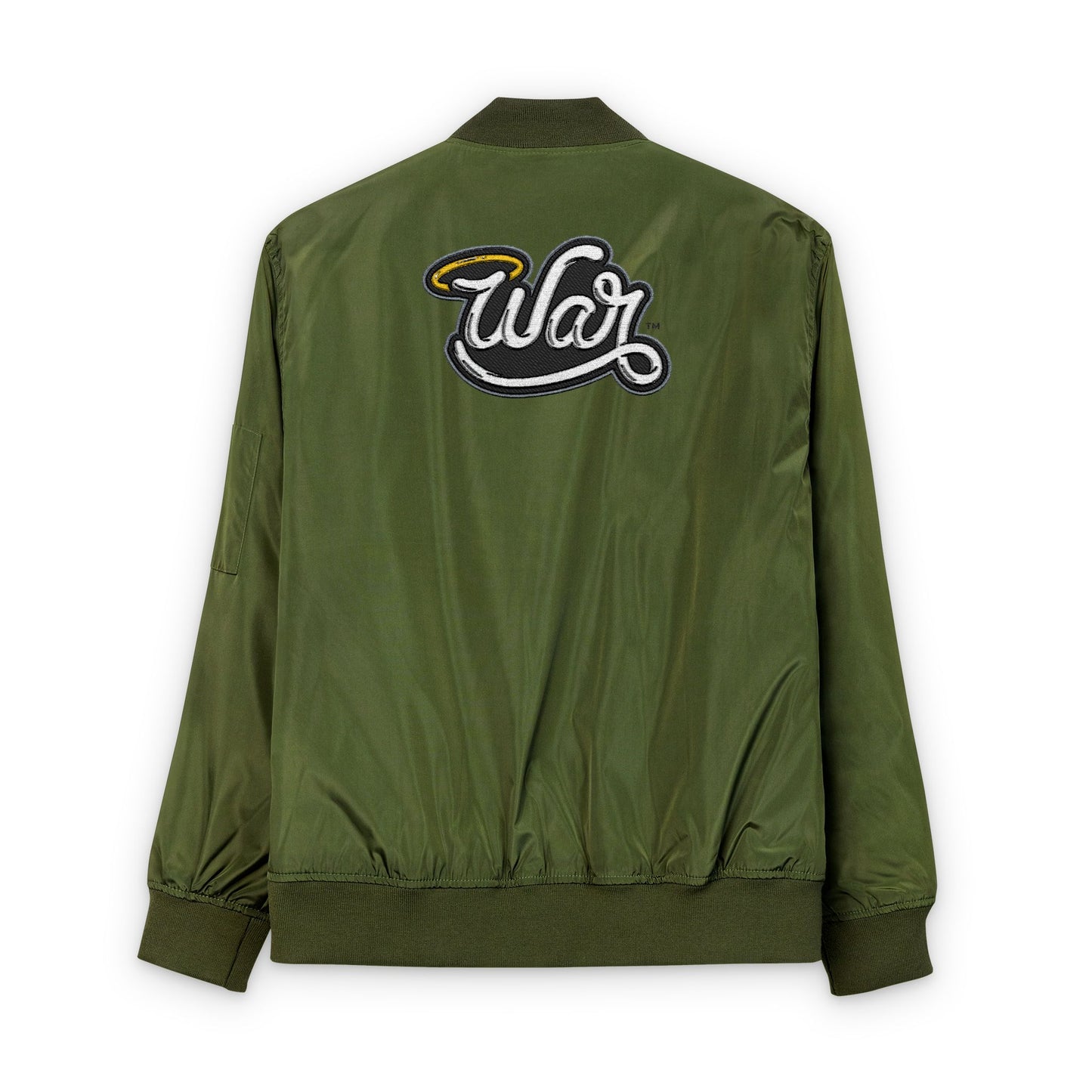 Embroidered Recycled Bomber Jacket - Stylish, Eco-Friendly Fashion for Casual Wear, Outdoor Activities, Gift for Him/Her, Streetwear [...]