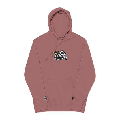 Haloed “WAR” Pigment Hoodie