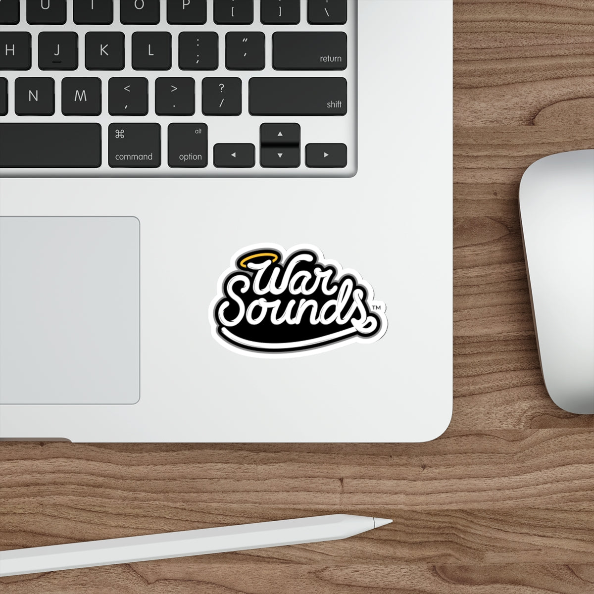 Stylish Die-Cut Stickers for Personalization | War Sounds Design, Laptop Decor, Gift for Music Lovers, Customizable Decor, Art [...]
