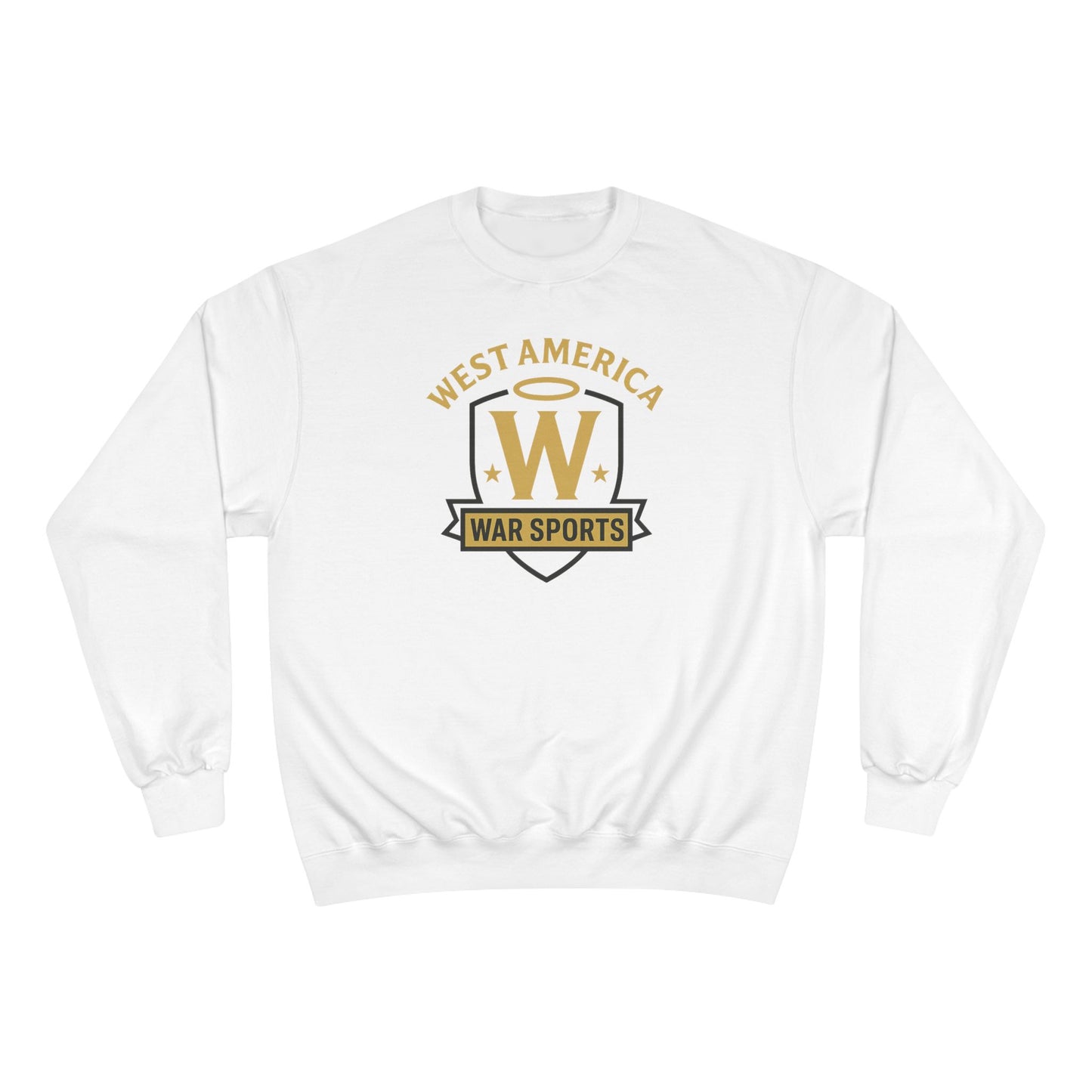Champion Sweatshirt - West America War Sports | Cozy Sportswear, Athleisure, Team Spirit, Gift for Sports Lovers, Casual Wear