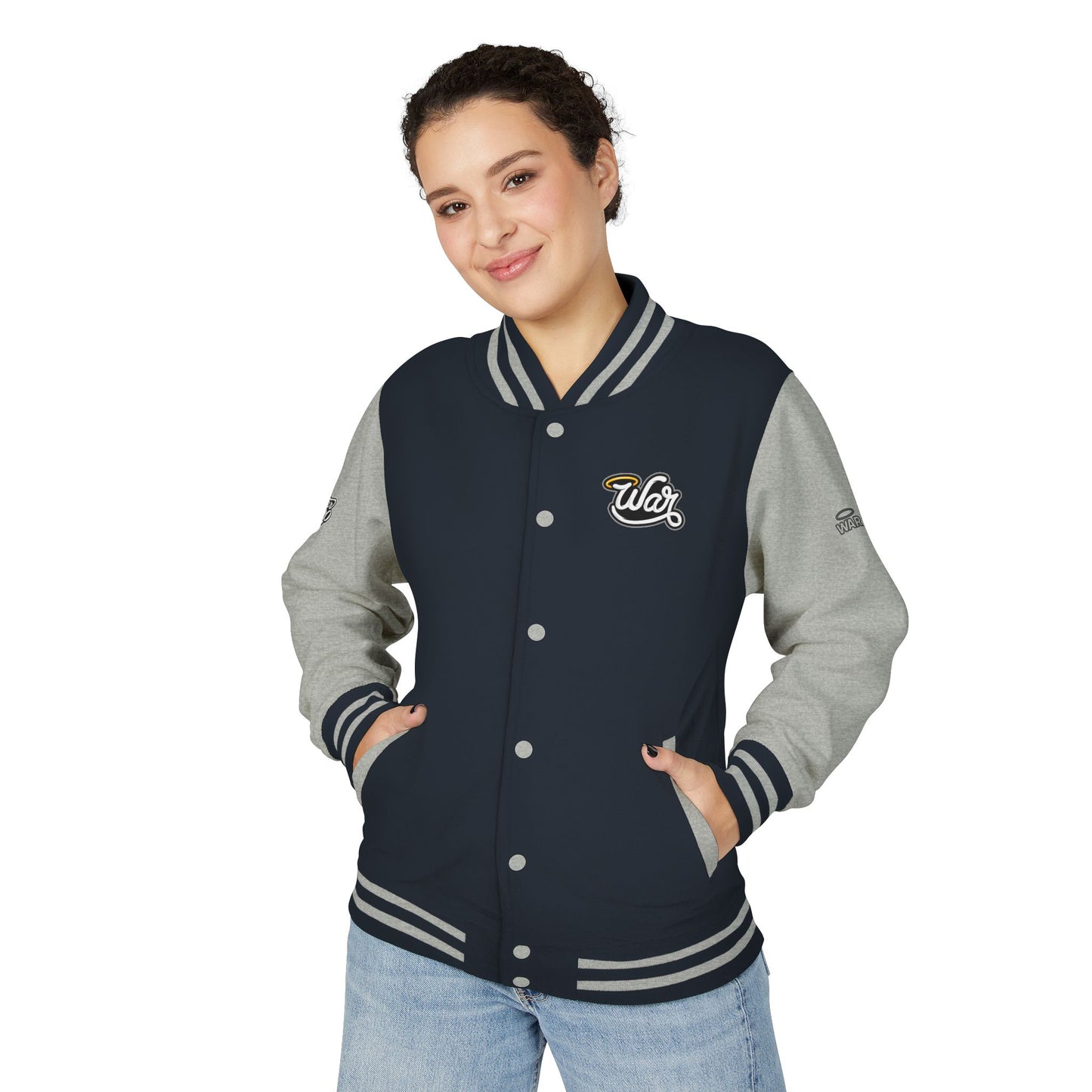 Copy of Stylish Unisex Heavyweight Letterman Jacket, Vintage College Style, Perfect Gift for Sports Lovers, Trendy Outerwear, West America Design