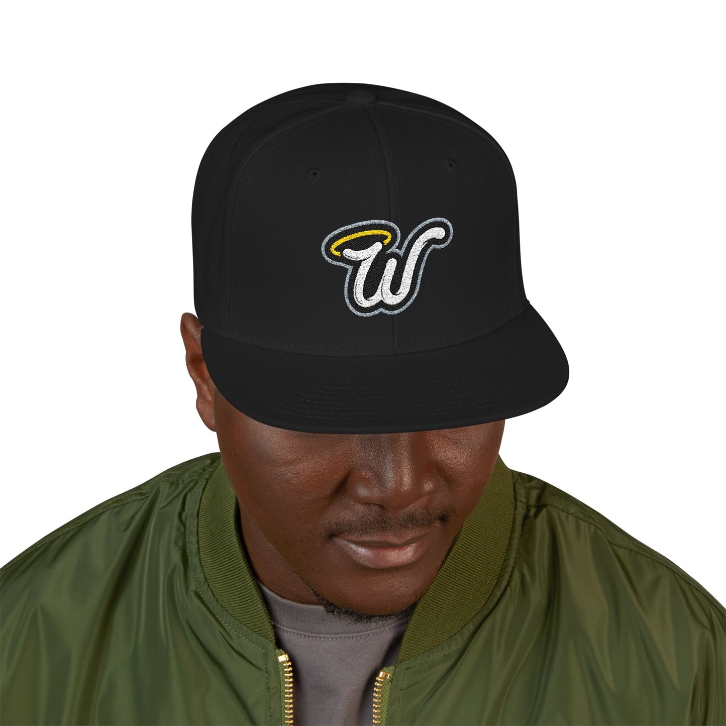 (Core) Haloed “W” - Snapback Hat