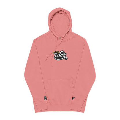 Haloed “WAR” Pigment Hoodie