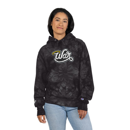 Grateful Haloed “WAR” Tie-Dye Hoodie