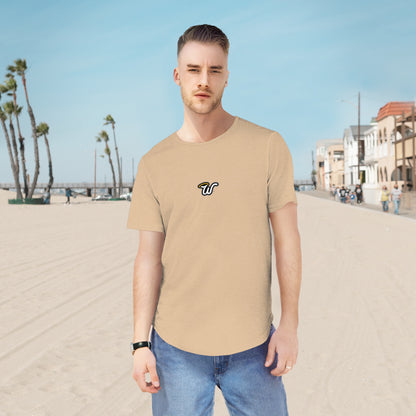 (Core) Haloed “W” Curved Hem Tee