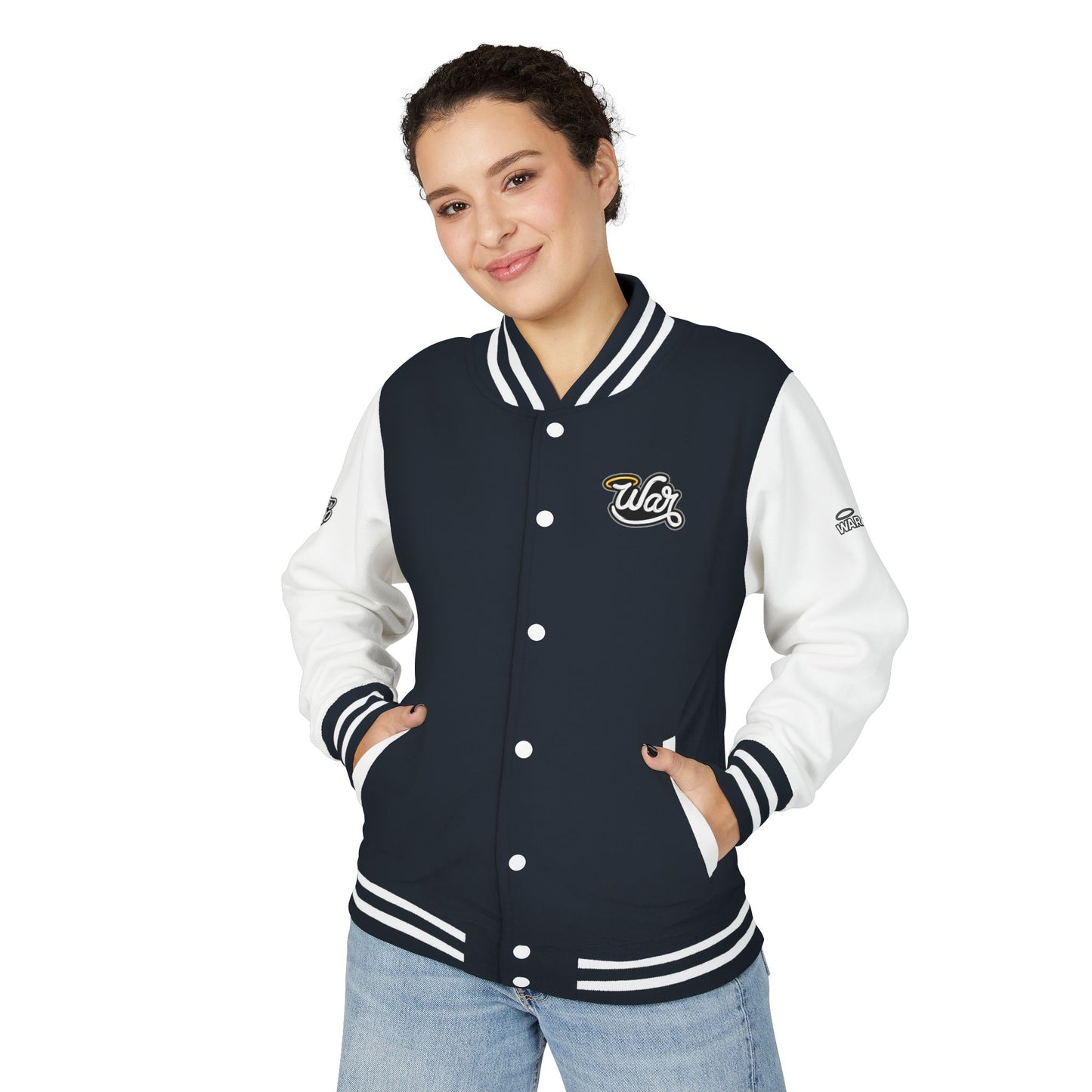 Copy of Stylish Unisex Heavyweight Letterman Jacket, Vintage College Style, Perfect Gift for Sports Lovers, Trendy Outerwear, West America Design