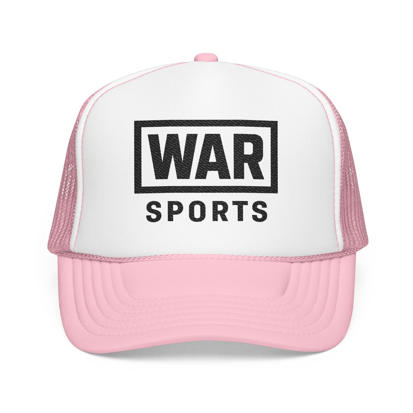 Embroidered Foam Trucker Hat - Stylish Sporty Cap, Custom Mesh Hat for Outdoor Events, Gifts for Athletes, Casual Wear