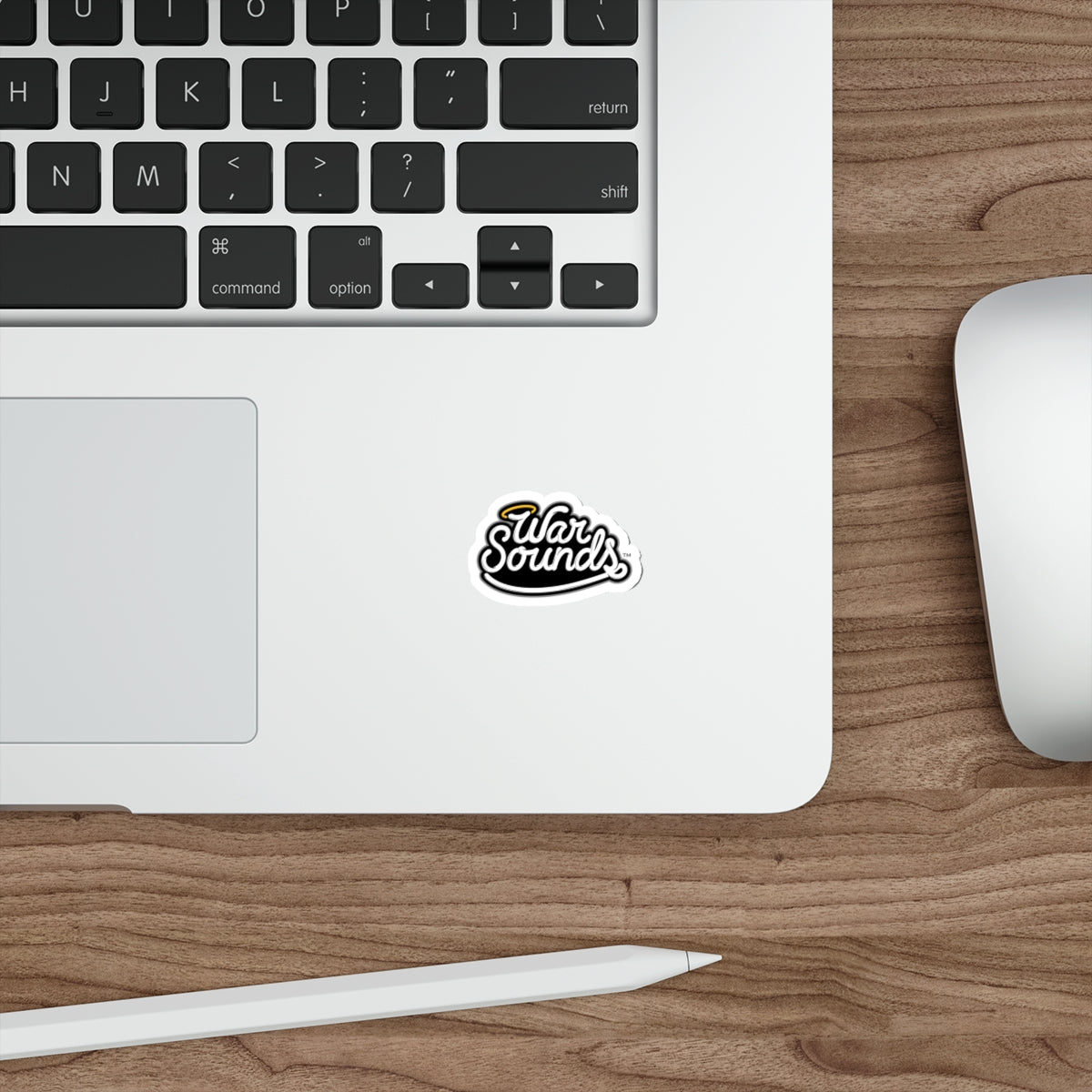 Stylish Die-Cut Stickers for Personalization | War Sounds Design, Laptop Decor, Gift for Music Lovers, Customizable Decor, Art [...]