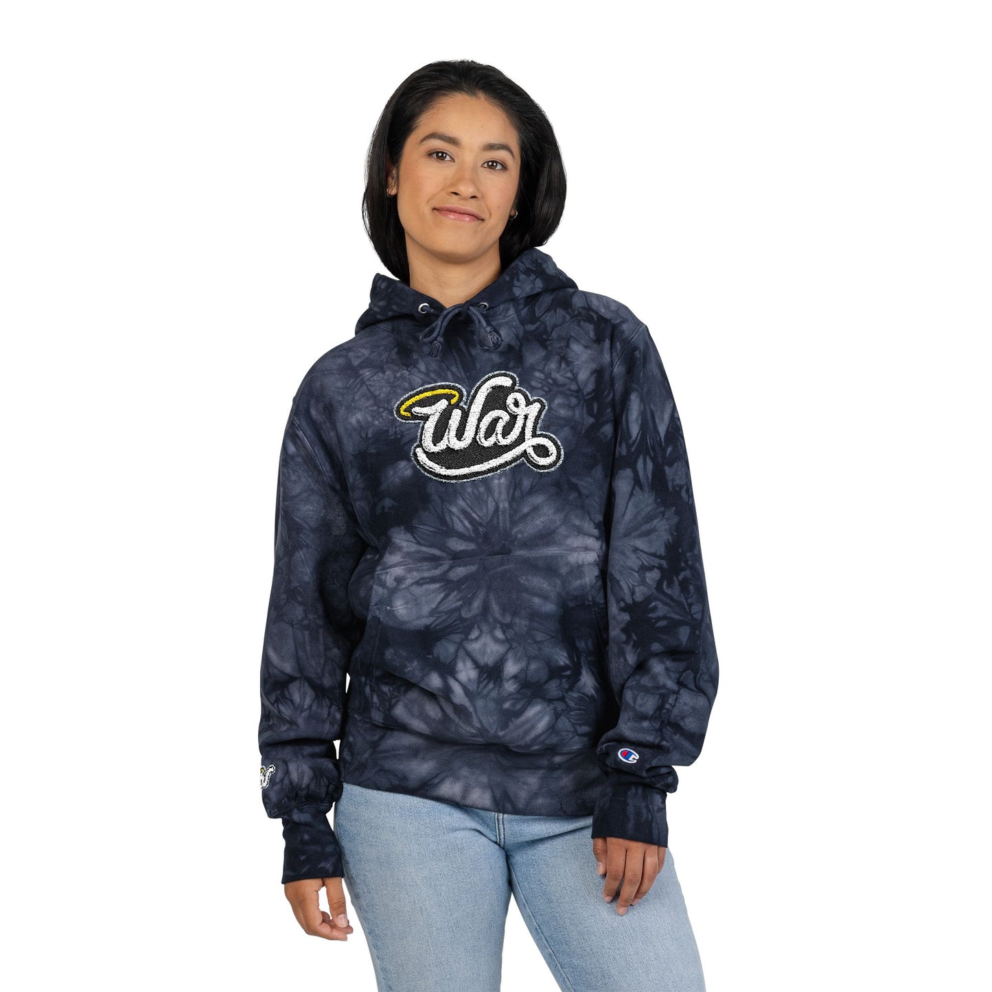Grateful Haloed “WAR” Tie-Dye Hoodie
