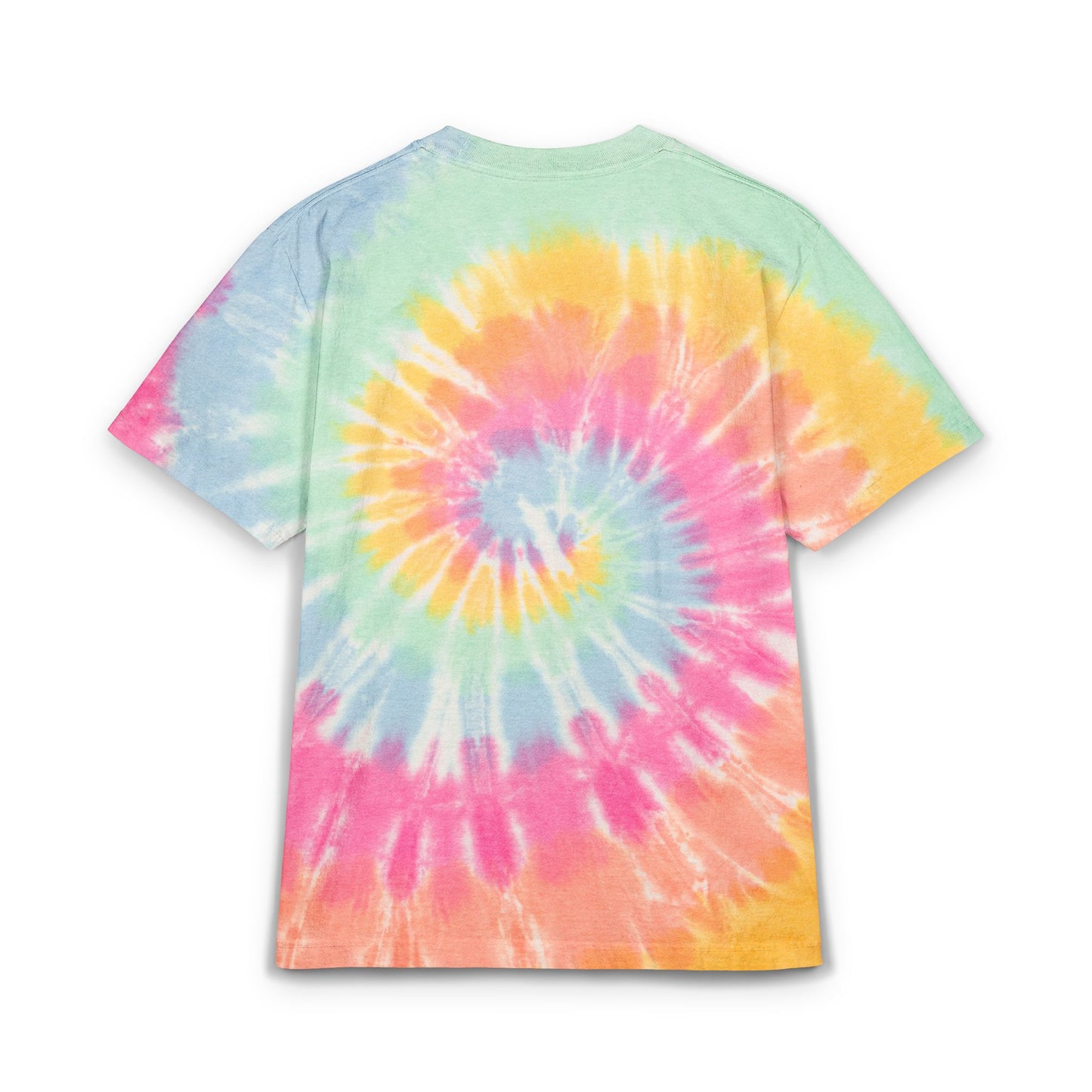 Vibrant Tie-Dye Oversized T-Shirt, Casual Summer Wear, Festival Outfit, Unique Gift for Friends, Colorful Embroidered Tee