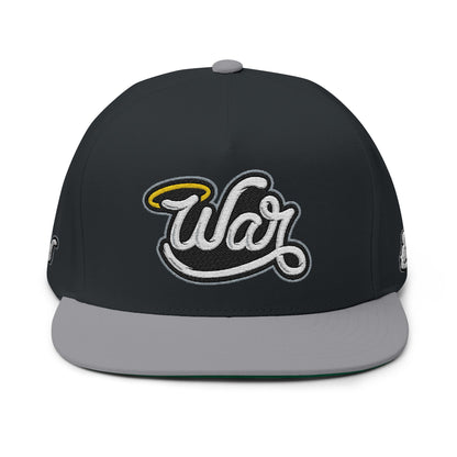 (Ltd.) Haloed “WAR” Flat Bill Cap 360