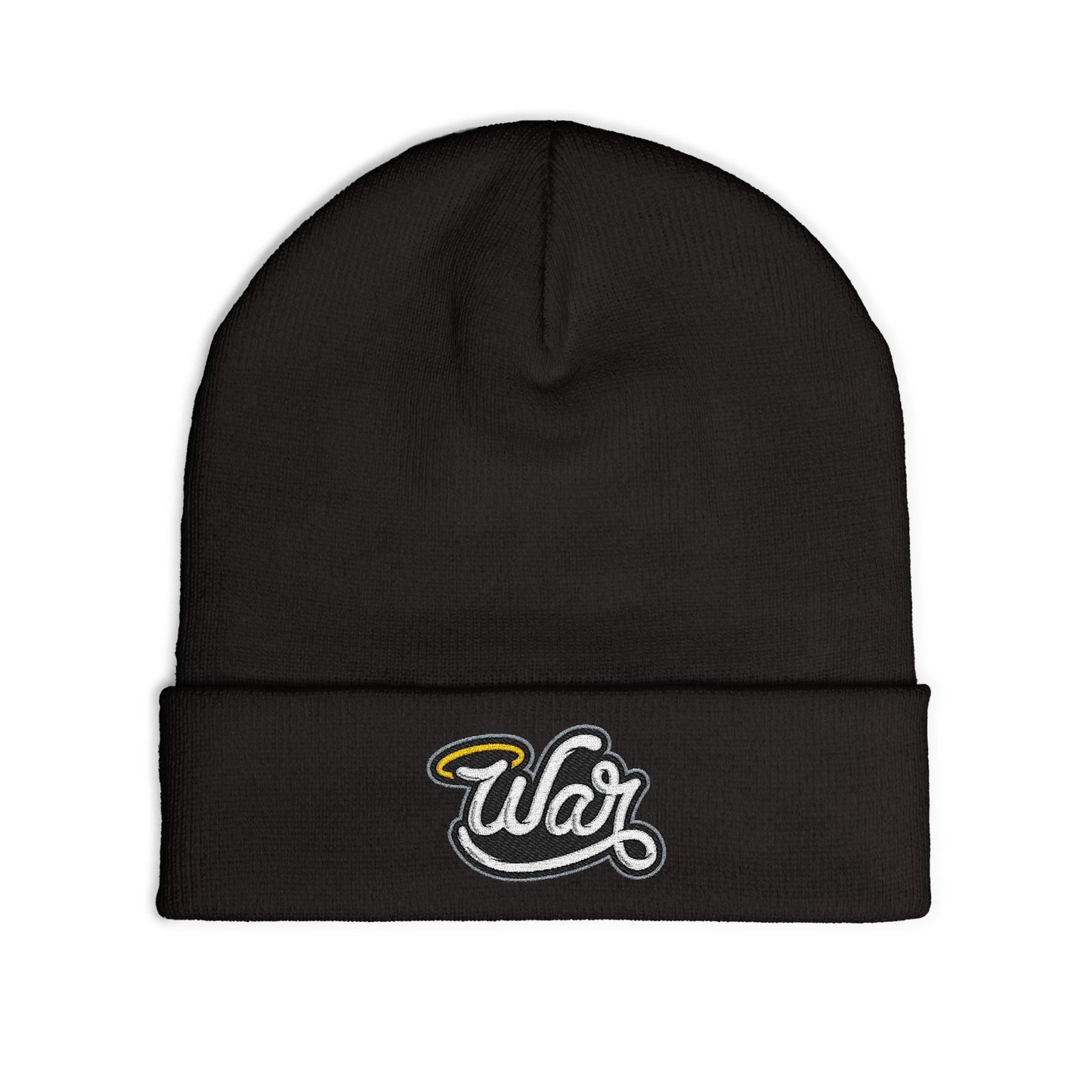 (Core) Haloed “WAR” Knit Beanie