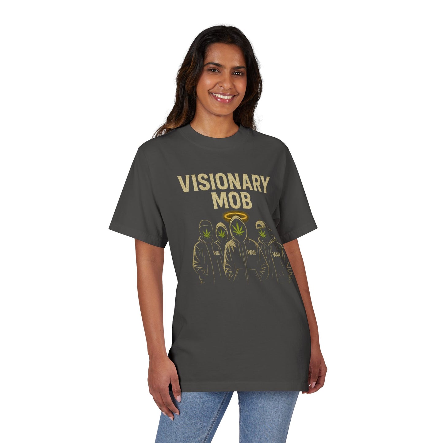 Visionary Mob T-Shirt, Streetwear Tee, Hip Hop Fashion, Unisex Casual Wear, Gift for Music Lovers