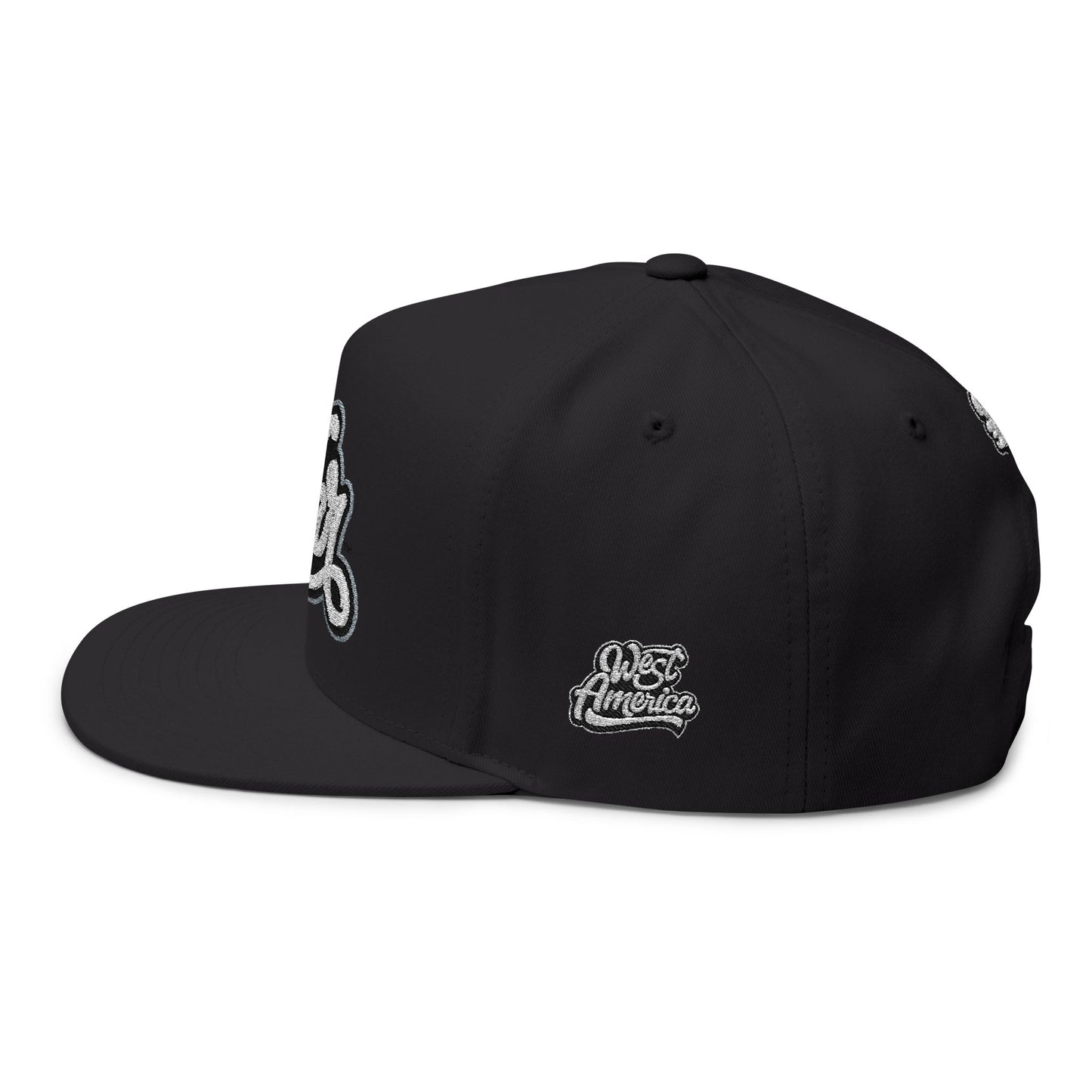 (Ltd.) Haloed “WAR” Flat Bill Cap 360
