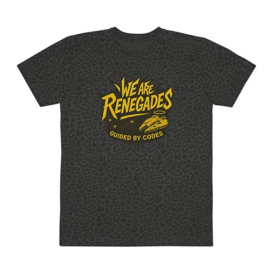 Renegade Spirit Men's Fine Jersey Tee, Graphic T-Shirt, Unique Gift, Casual Wear, Animal Print Fashion, Hipster Style