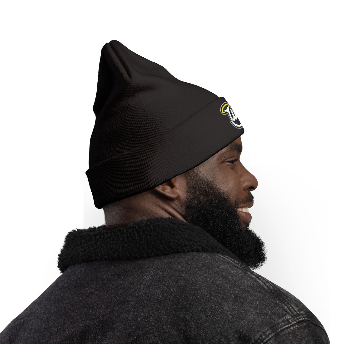 (Core) Haloed “WAR” Knit Beanie