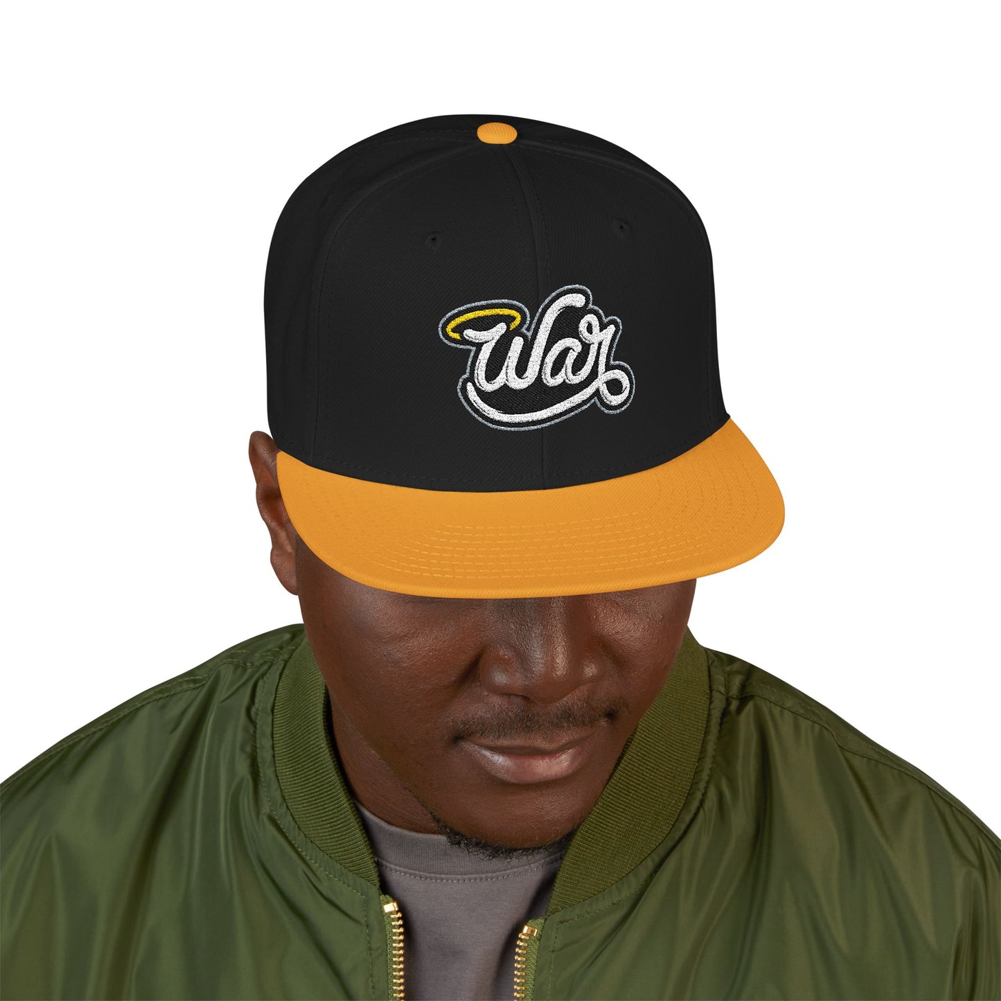 (Core) Haloed “WAR” - Snapback Hat