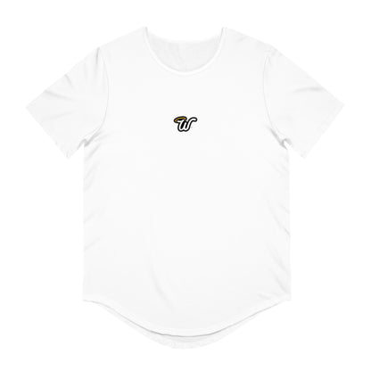(Core) Haloed “W” Curved Hem Tee