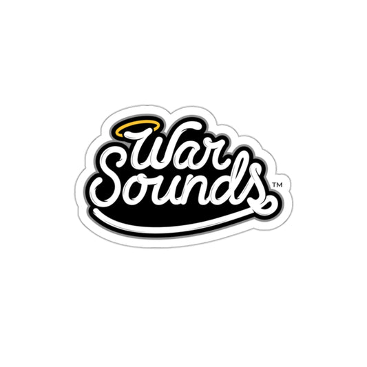 Stylish Die-Cut Stickers for Personalization | War Sounds Design, Laptop Decor, Gift for Music Lovers, Customizable Decor, Art [...]