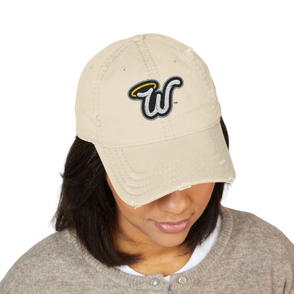 (Core) Haloed “W” Distressed Dad Hat